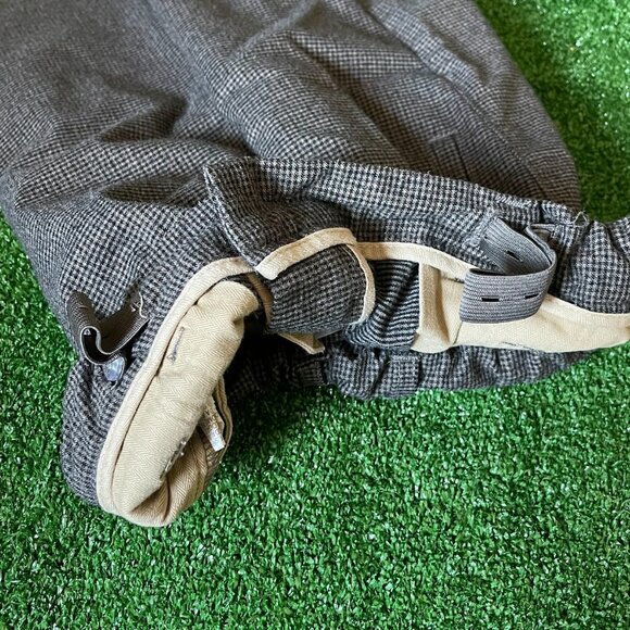 Zara Kids Adjustable Waist Pockets Brown Pleated Chino Cutoffs Shorts Size 10 - Picture 12 of 14